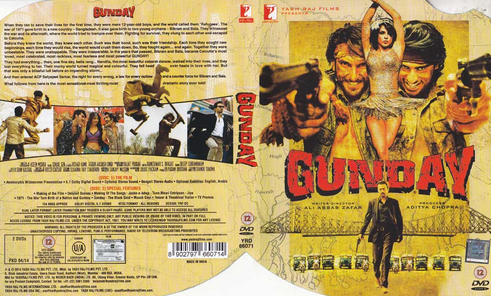 Description Gunday Hindi DVD