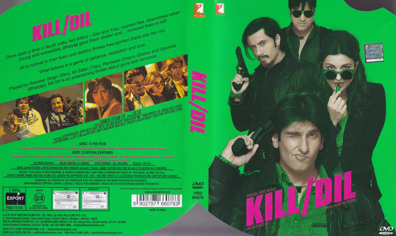 Kill Dil Hindi Movie Mp3 Songs Download