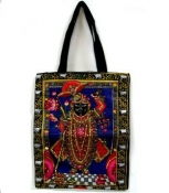Cloth Bag with Shrinathji print