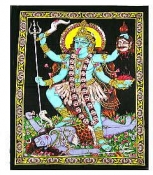 Cloth Print of Goddess Kali