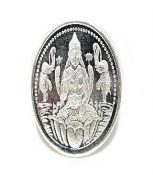 Silver Coin-Ganesh-Lakshmi 10gm