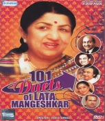 101 Duets of Lata Mangeshkar Collectors Edition Hindi Songs DVD Pack