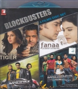 Blockbusters 4 films disc set hindi Blu Ray Combo