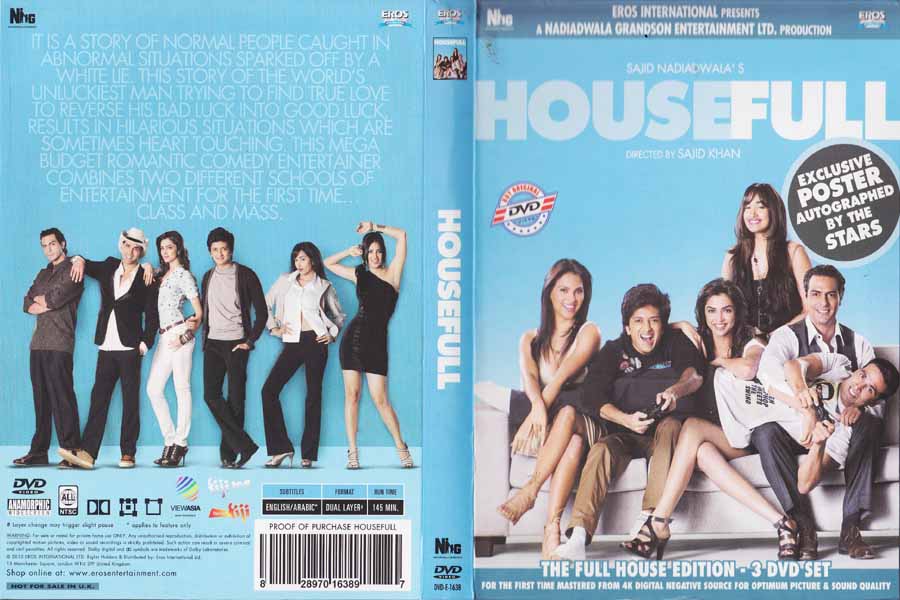Description HouseFull Hindi DVD