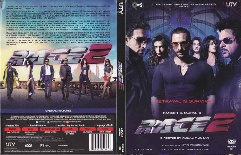 race 2 movie duration