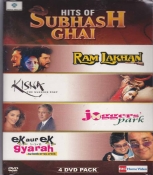 Hits of Subhash Ghai 4 DVD Hindi Pack
